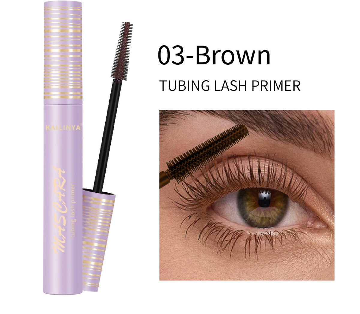 Best-selling Volumizing and Lengthening Mascara Base, Smudge-proof, Long-lasting, Waterproof, Lash-Extending